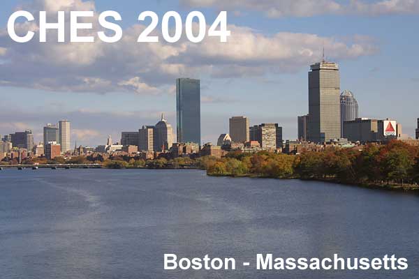 CHES 2004, Cambridge (Boston), USA